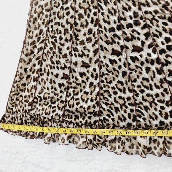 Dress Size 12 Leopard Mob Wife Maxi Coquette Safari Glam Retro Maximalist 2pcs - Picture 11 of 16
